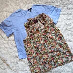 SOLD!! J Crew liberty of London bundle 2 tops!!